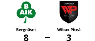 Bergnäset upp i topp efter seger
