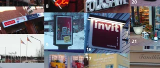 BESKEDET: Dags för ett nytt skyltprogram – som följer lagen
