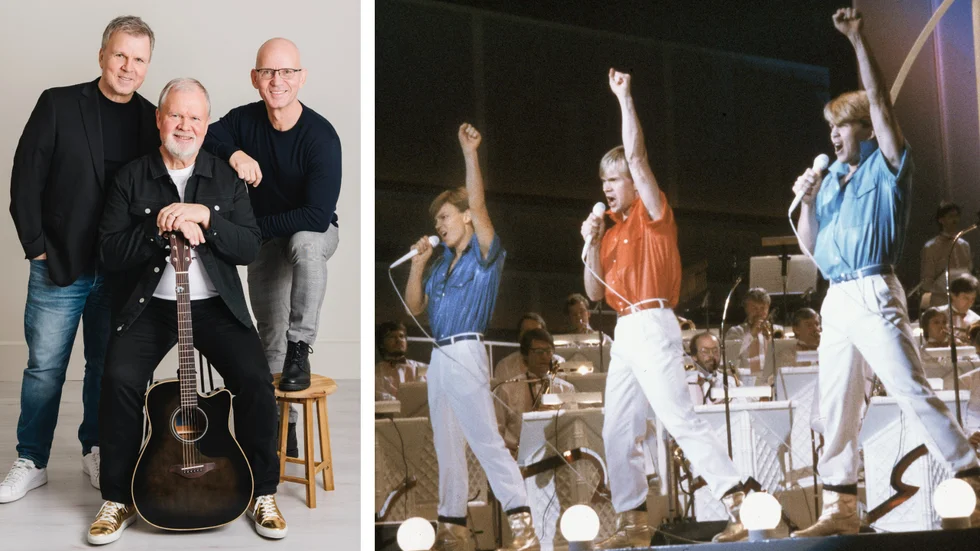 Herreys firade 40-årsjubileum i fjol och fortsätter firandet i Linköping på lördag. 1984 vann de Eurovision song contest.  