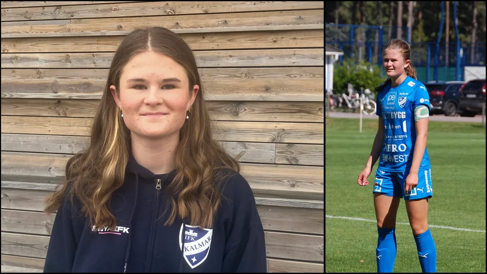 Ida Källgren kommer att ta studenten från fotbollsgymnasiet i Kalmar i sommar. Efter det kommer hon att flyga till Tennessee i början av augusti, där livet på college väntar. 