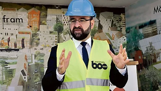 Mehmet Kaplan var nöjd med sin dag i Valla.