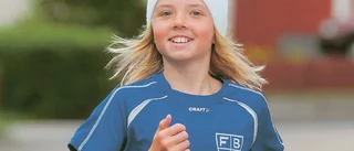Springer med ett leende