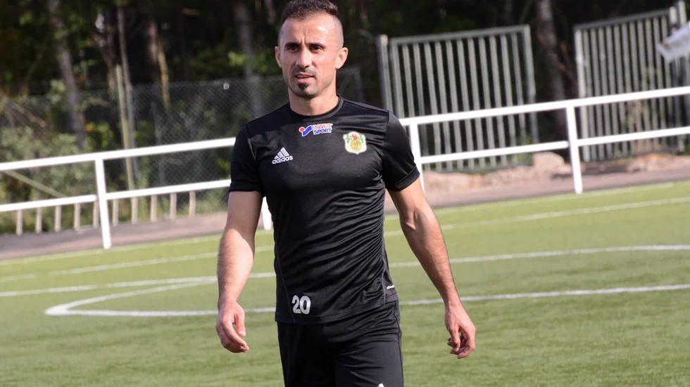 Mohammad Jafr Mostafa är tillbaka efter avstängning när Vimmerby idag åker till Asarum. Foto: Ossian Mathiasson
