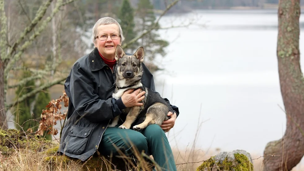 Elisabeth Hjortvid har avlidit efter en tids sjukdom. Foto: Lena Dahlberg