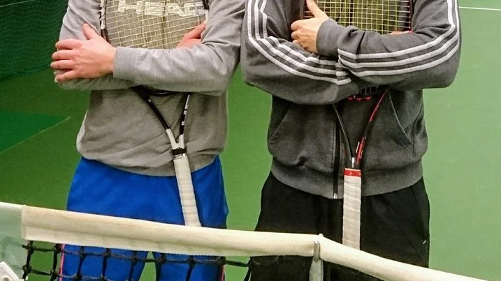 Eric Lindström och Johan Nilsson möttes i finalen i årets Nordic Fönster Julcup. Nilsson vann och försvarade titeln.