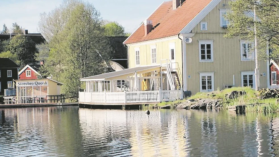 Nu är Storebro Gästgiveri till salu igen. Utgångspriset för huset, som är byggt 1791, är 1,5 miljoner. Intressenter har redan hört av sig. Foto: Svensk Fastighetsförmedling