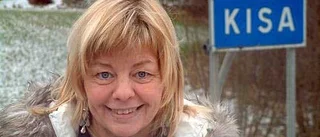 Inger Nilsson firade julen "hemma" i Kisa