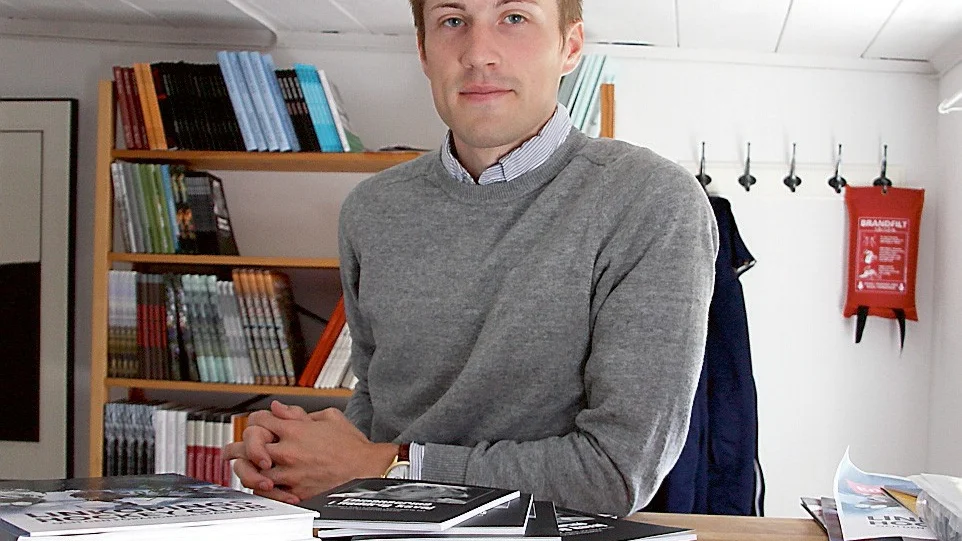 Johan Hagesund är en av drivkrafterna bakom Östergötlands bokmässa som äger rum den 20 september.