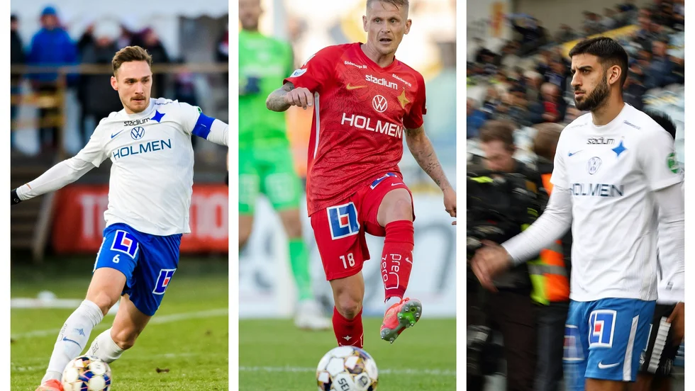 Linus Wahlqvist Egnell, Ari Skulason och Kristoffer Khazeni. 