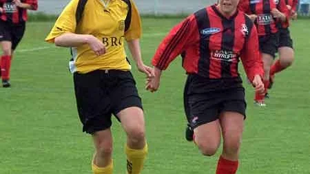 Sara Stridh svarade för två av målen då Vimmerby besegrade Tranås med 4-0.