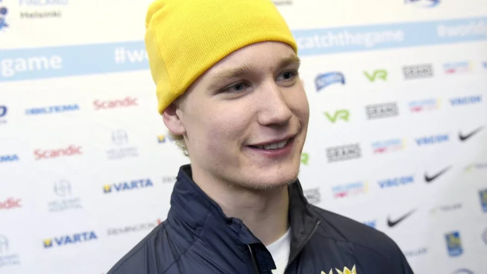 Gustav Forsling kan nu kalla sig för NHL-proffs.