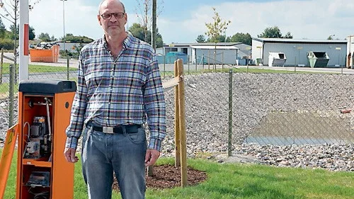 Jörgen Karlsson verksamhetschef på Målserums avfallsanläggning.