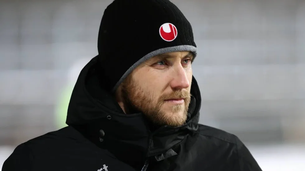 ÅFF-tränaren Daniel Hallingström fick se sitt lag förlora mot Trelleborg i svenska cupen.