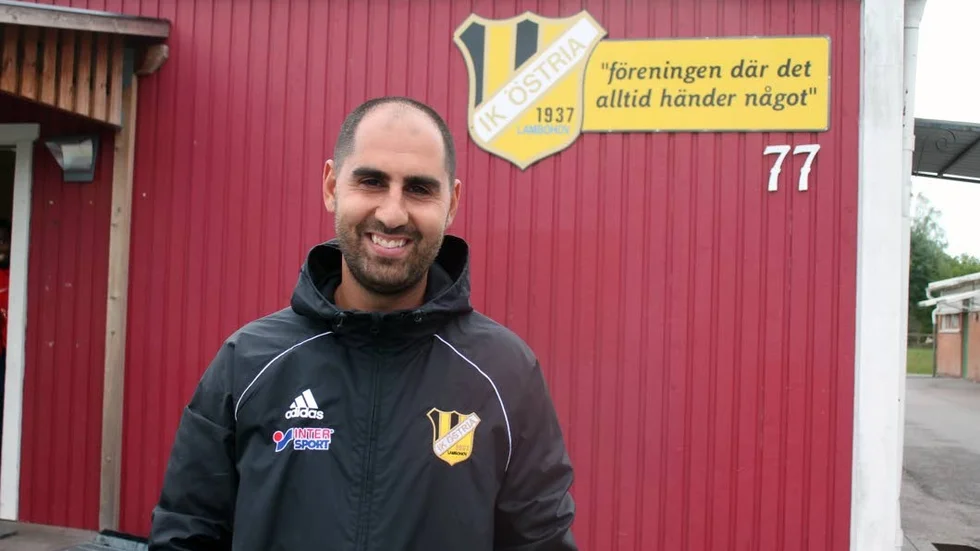 Josef Haddad är redo för final i Östgötacupen, med sitt Östria Lambohov som möter Eneby i direktsänd tv-match på östgöta medias sajter på tisdagskvällen.