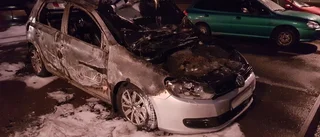 Anlagd bilbrand på Rydsvägen