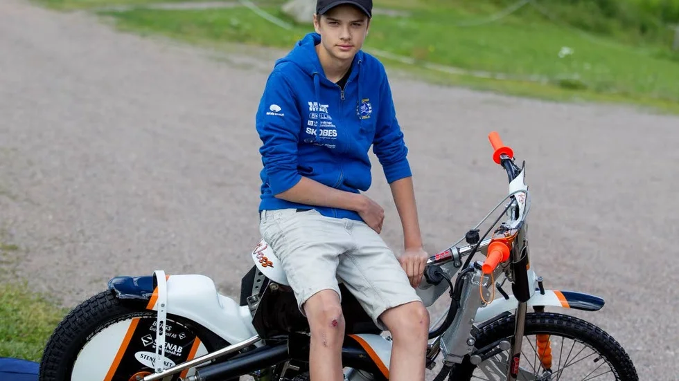 Ricky Woss kör karriärens hittills största tävling när han på söndag kör VM-final i Danmark.