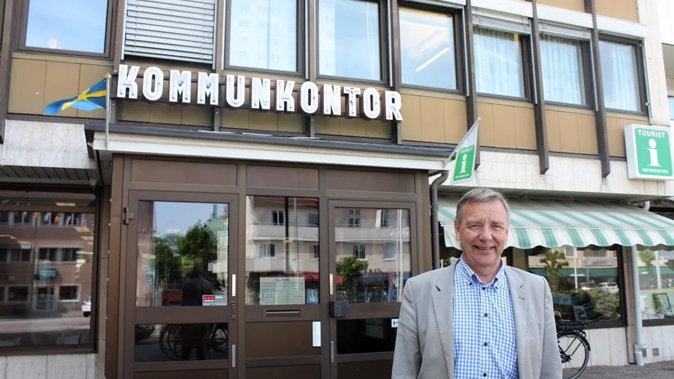Tf kommunchef Kinda kommun, Tommy Johansson.