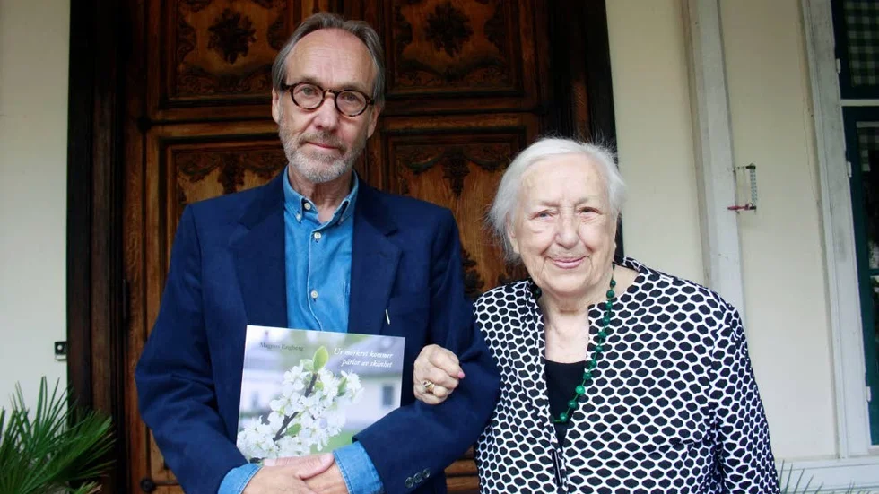 Magnus Engberg har skrivit en bok om Bettina Kjellin, profil från Brunneby.