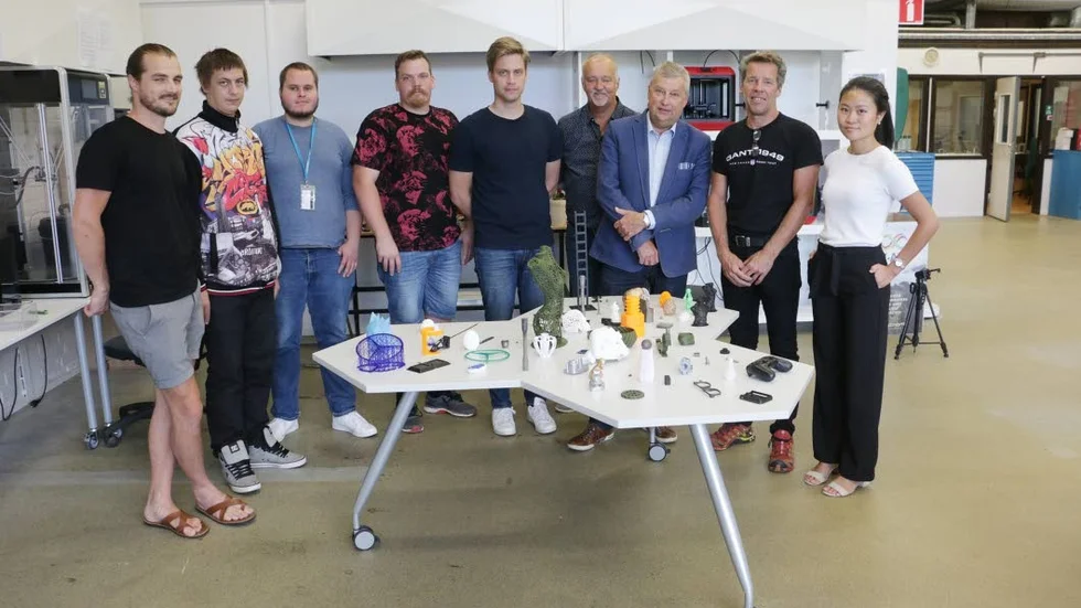På torsdagen var det Kick Off för gänget som ska jobba med 3D-utbildningen i höst.
