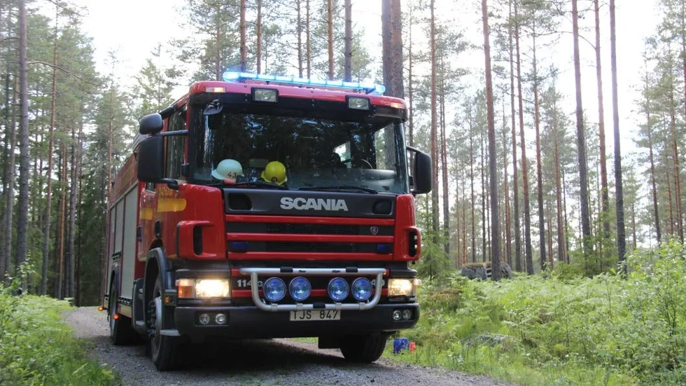 Det var under torsdagskvällen som räddningstjänsten fick ett larm om "farligt gods".