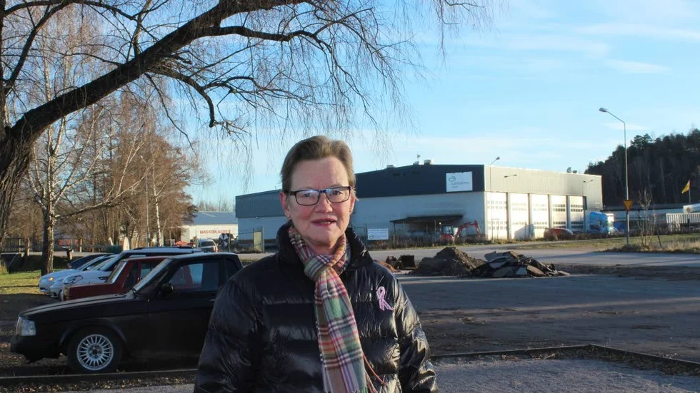 Hoppas på napp. Ann Jansson vill ha en inomhusbana för boule i Gamleby.