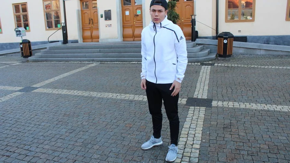 Målvakt. Rasmus Jonsson trivs ypperligt med sitt collegeliv i Arkansas.