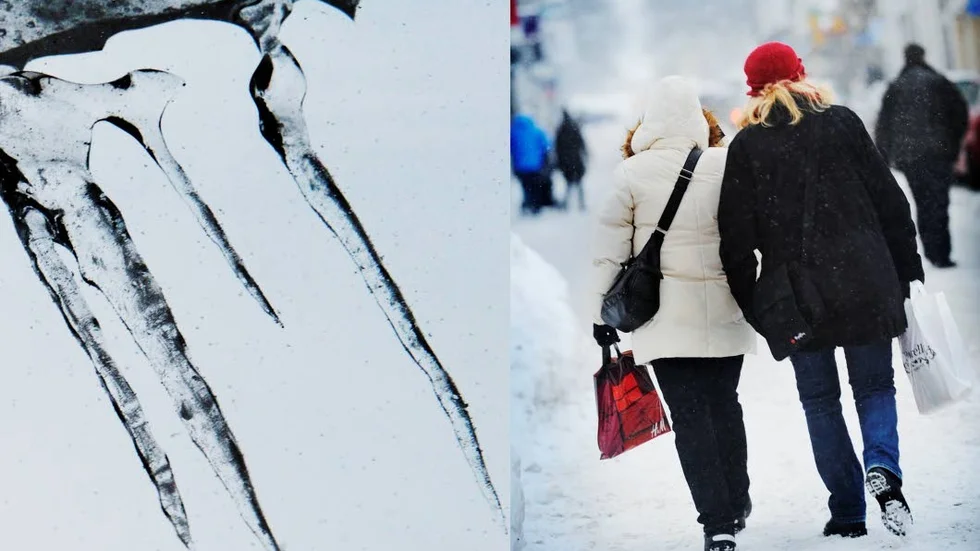 Kallt, kallt, kallt. Efter nyår kommer vintern.