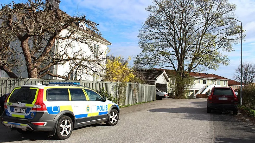 Olyckan skedde under morgontimmarna på Pumpgränd vid Marieborgsskolan.