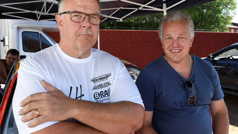 Mats Lundholm och Anders Pettersson ska köra i klassen Historic Rally i Midnattsolsrallyt.