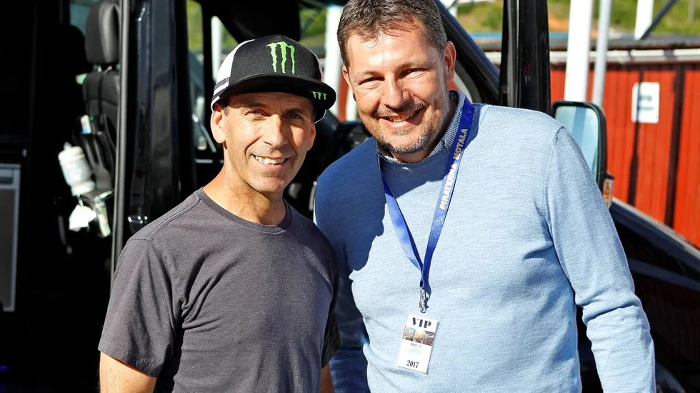 Greg Hancock och Jan Harrit
