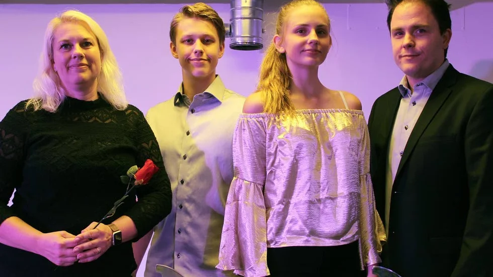 Magiker. Gittan, Albin, Tove och Daniel. Samtliga med efternamnet Staaf.