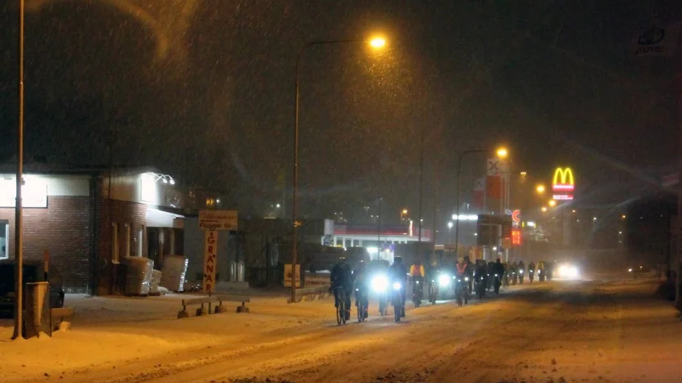 VINTERRUNDA. I fjol kördes det första Abloc winter challenge  i snöyra. Nu är det snart dags för andra upplagan runt Vättern, med dubblat antal deltagare.