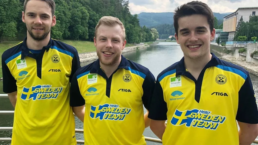 Emil Andersson, Linus Karlsson och Daniel Gustavsson i Team Motala/Västers BTK imponerade stort vid tävlingar i Slovenien.