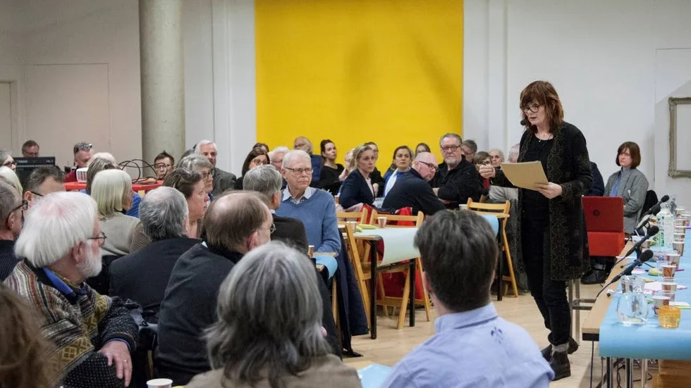 Debatt. Gunilla Kindstrand, kulturjournalist, höll i trådarna under Branchråd kulturs kulturkväll.