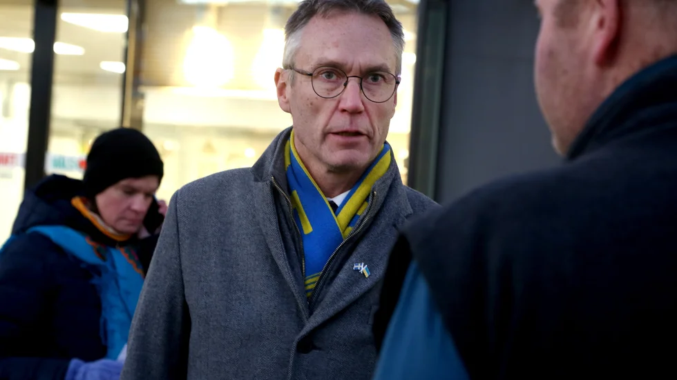 På torsdagskvällen demonstrerade omkring 2 000 personer i Visby.