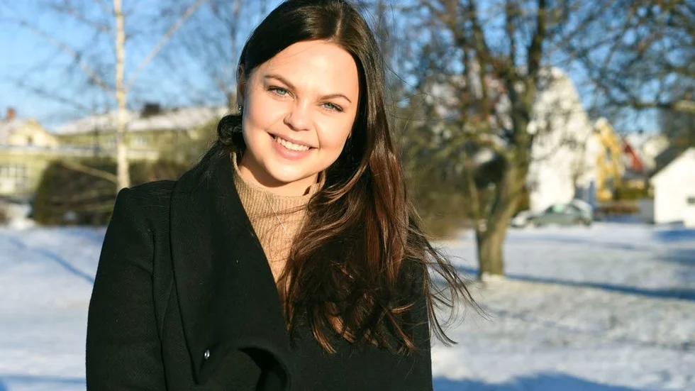 Amanda Persson på Arbetsmarknadsenheten ser fram emot föreläsningen om psykisk ohälsa som berör många.