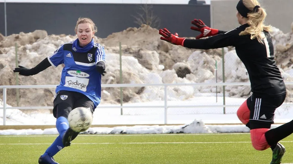 FBSK kunde knipa segern mot Holsby SK tack vare ett sent mål.