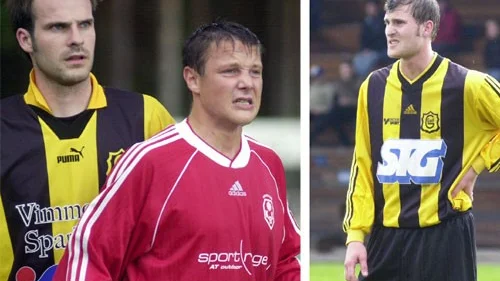 Gullringens stabila mittbackspar Björn Stridh, till vänster på bilden och Markus Blomberg funderar på om de ska fortsätta spela i klubben eller inte nästa säsong.