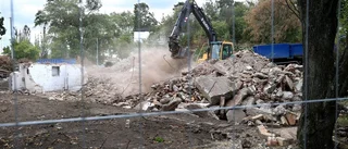 Nu byggs det vid ravinen