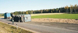 Släp välte