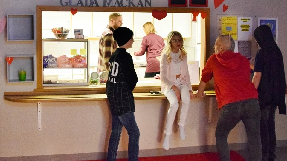 På fritidsgården i kisa väntar ett stort utbud av aktiviteter för ungdomarna under jullovet. Foto: Morgan Karlsson