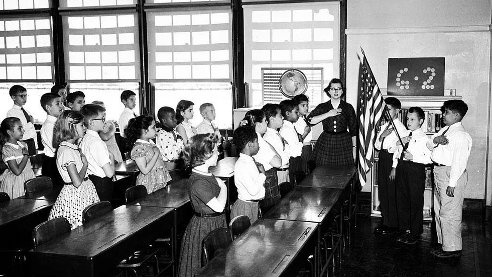Amerikanska trohetseden. Flera skolor i New York vägrar nu den traditionen - på grund av Trump.
