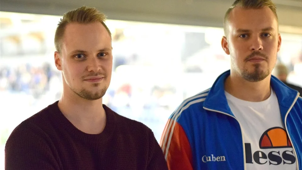 Fredrik Ahlberg och Niclas Wilhelmsson är redo för säsongen som startar i dag. Foto: Max Elofsson