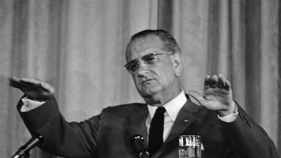 Lyndon B Johnson.