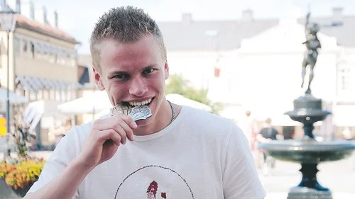 Medaljbett. Mathias Sjöström imponerade stort när JSM avgjordes i Eskilstuna. Två medaljer fick han med sig hem till Vimmerby, ett silver och ett brons.