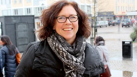 Beathe Skaate är ordförande i Vimmerby Handel. "Från handeln är vi ledsna för butiksinnehavarnas skull", säger hon.