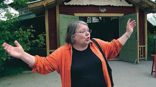 Lena Törnqvist tyckte att Vimmerbydagarna på Skansen var en succé. Foto: Janne Strömsten