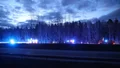 Förare till sjukhus efter rådjurskrock på E4