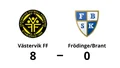 Västervik FF utklassade Frödinge/Brant – seger med 8-0