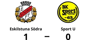 Eskilstuna Södra vann uddamålsseger mot Sport U
